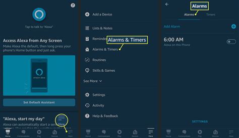 How to Enable and Use Amazon Alexa App Alarms