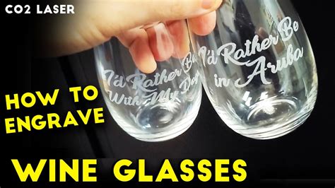 How to Engrave Stemless Wine Glasses GLASS Engraving Basics …