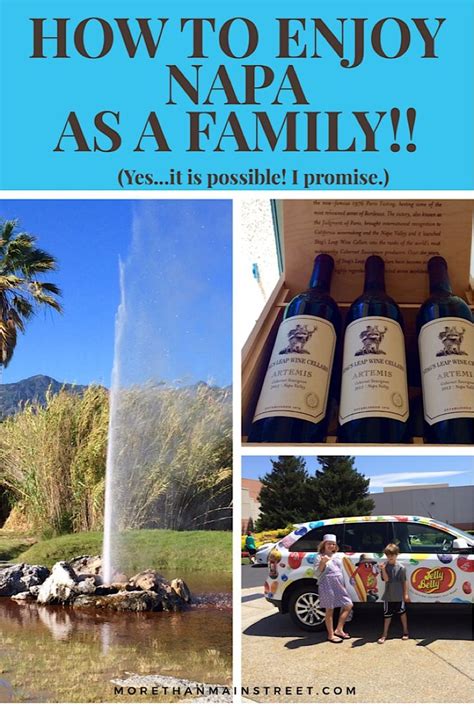 How to Enjoy a Day in Napa Valley with Kids!