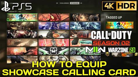 How to Equip Calling Card MODERN WARFARE 2 Season 2 Calling Card Equip