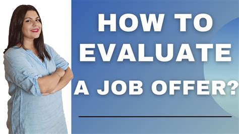 How to Evaluate a Job Offer & Compensation Package