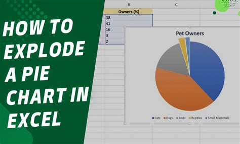 How to Explode a Pie Chart in Excel Learn Excel