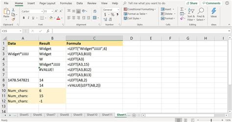 How to Extract Text With Excel s LEFT LEFTB Function