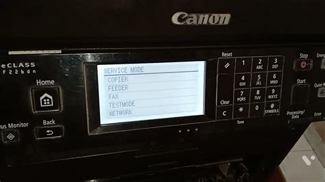 How to Factory Reset Canon imageClass MF 226dn printer