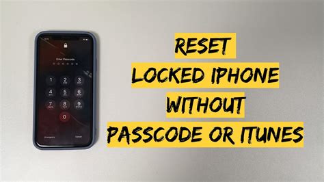 How to Factory Reset Locked iPhone with/without iTunes - Aiseesoft