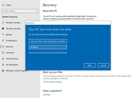 How to Factory Reset Windows 10