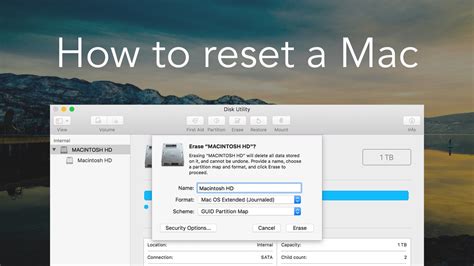 How to Factory Reset Your Mac