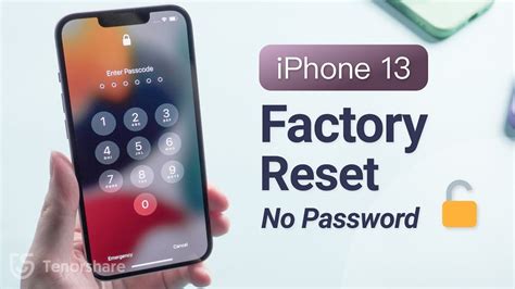 How to Factory Reset an iPhone 13
