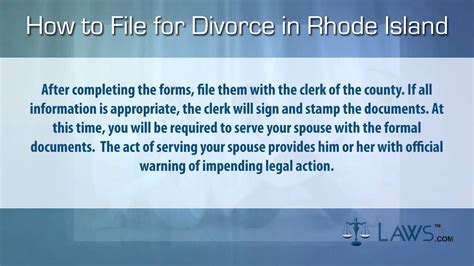 How to File For Divorce in Rhode Island (2024 Guide