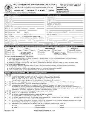 How to Fill Out Texas DPS Drivers Permit Forms 2018 YouTube