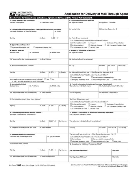 How to Fill Out USPS Form 1583 How to Fill PS Form 1583 Delaware