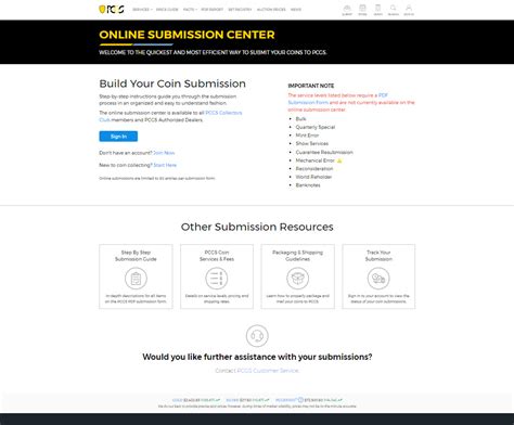 How to Fill Out a PCGS Submission Form