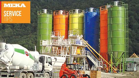 How to Fill a Silo of Concrete Batching Plant ? - MEKA