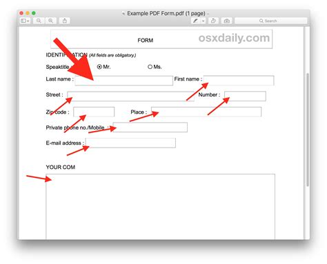 How to Fill out PDF Forms with Preview on Mac
