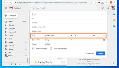 How to Filter Emails in Gmail by Size, Sender or Date