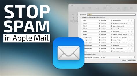 How to Filter Spam With Apple Mail