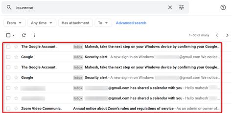 How to Find All Unread Messages in Gmail