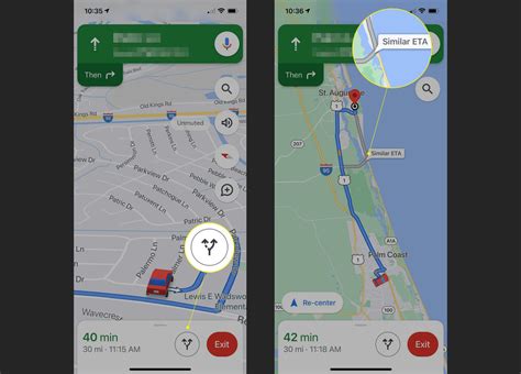 How to Find Alternate Routes on Google Maps on iPhone