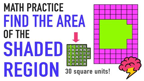 How to Find Area of a Region 3rd Grade Common Core Math YouTube