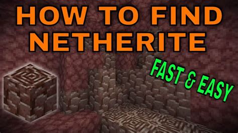 How to Find Netherite in Minecraft My Otaku World