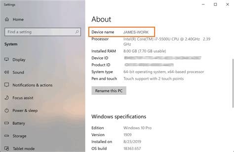 How to Find Your Computer s Name in Windows