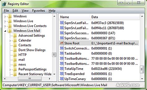 How to Find Your Email Settings in Windows Registry