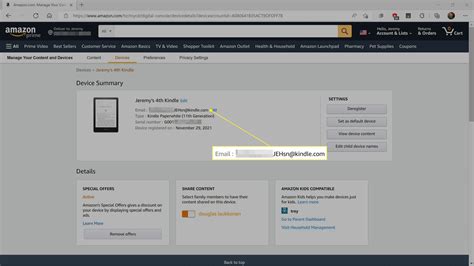 How to Find Your Kindle Email Address