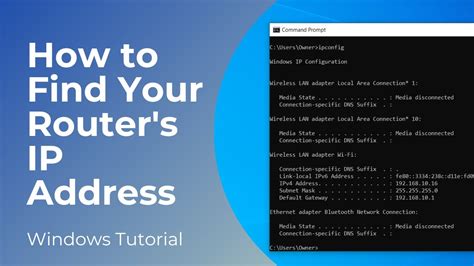 How to Find Your Router s IP Addresses