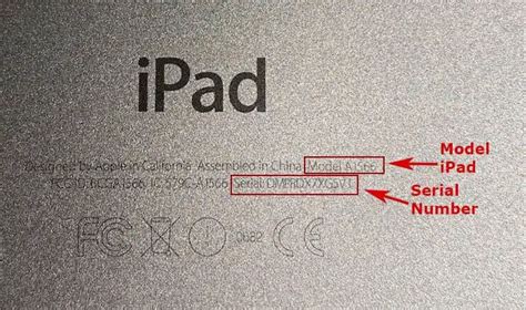 How to Find Your iPad s Serial Number