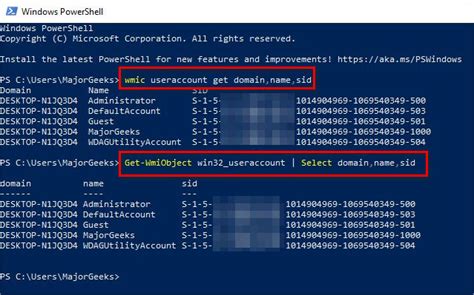 How to Find a User s Security Identifier SID in Windows