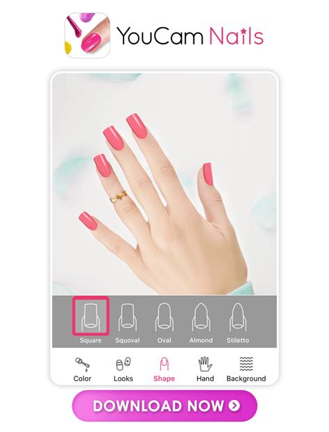 How to Find the Best Nail Shape for Hands Using a Free Nail App PERFECT