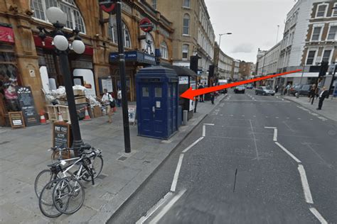 How to Find the Doctor Who TARDIS in Google Maps