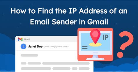 How to Find the IP Address of an Email Sender