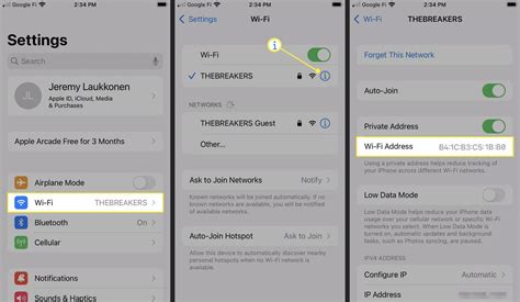 How to Find the MAC Address on an iPhone