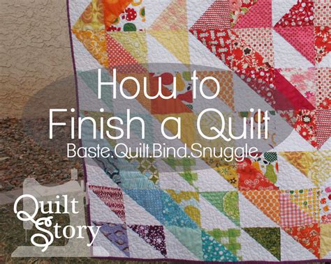 How to Finish a Quilt; Tips & Tricks The Polka Dot Chair