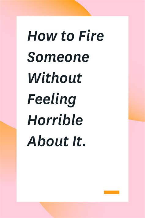How to Fire Someone Without Feeling Horrible About It Toggl Blog