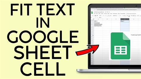 How to Fit Text In A Cell on Google Sheet Tutorial 2022 YouTube
