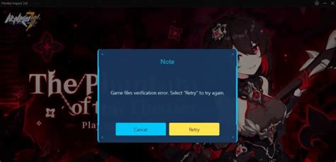 How to Fix “Game files verification error” in Honkai Star Rail