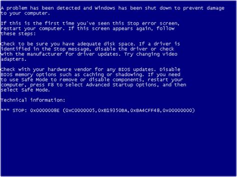 How to Fix 0x0000008E BSOD Errors