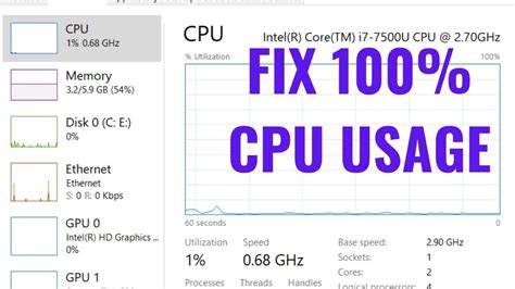 How to Fix 100 CPU & LOW GPU Usage In Fortnite Season 3 YouTube