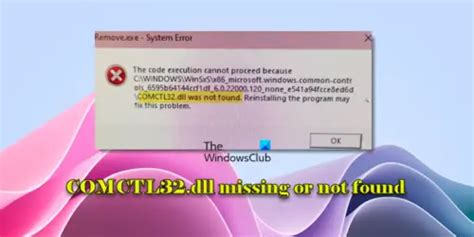 How to Fix Comctl32 dll Not Found or Missing Errors