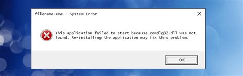 How to Fix Comdlg32 dll is Missing or Not Found Errors