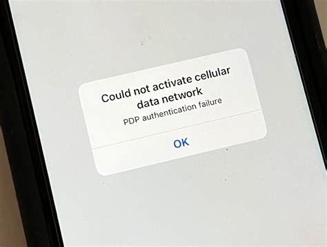 How to Fix Could Not Activate Cellular Data Network Error