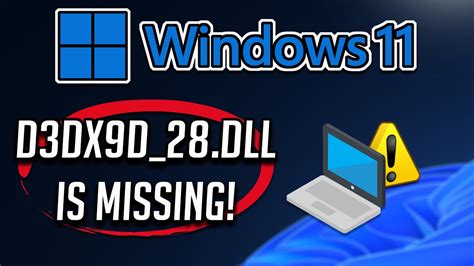 How to Fix D3dx9 28 dll Is Missing or Not Found Errors