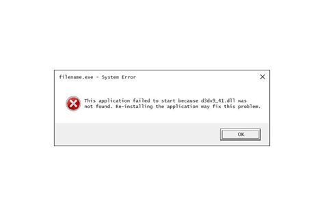 How to Fix D3dx9 41 dll Is Missing or Not Found Errors