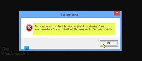 How to Fix Dxgi dll is Missing or Not Found Errors