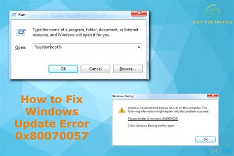 How to Fix Error Code 0x80070057