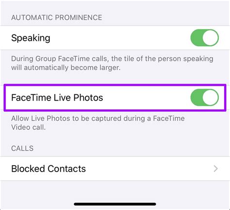 How to Fix FaceTime Live Photos Not Saving