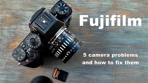 How to Fix Fujifilm Camera Problems