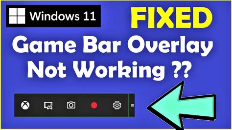 How to Fix Game Bar Not Working in Windows 11 [ See Pinned Comment